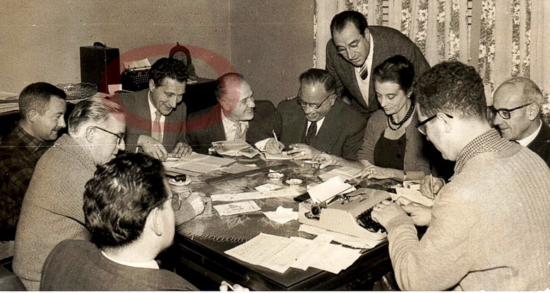 Redaccio Àncora-casa Margarita Wirsing-principis anys 60