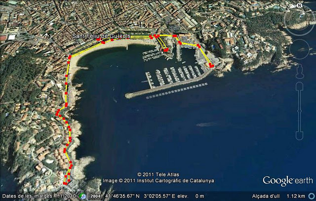 Recorregut Sant Silvestre Ganxona